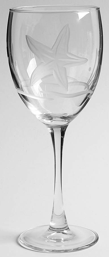 Starfish Water Goblet by Rolf Glass-1