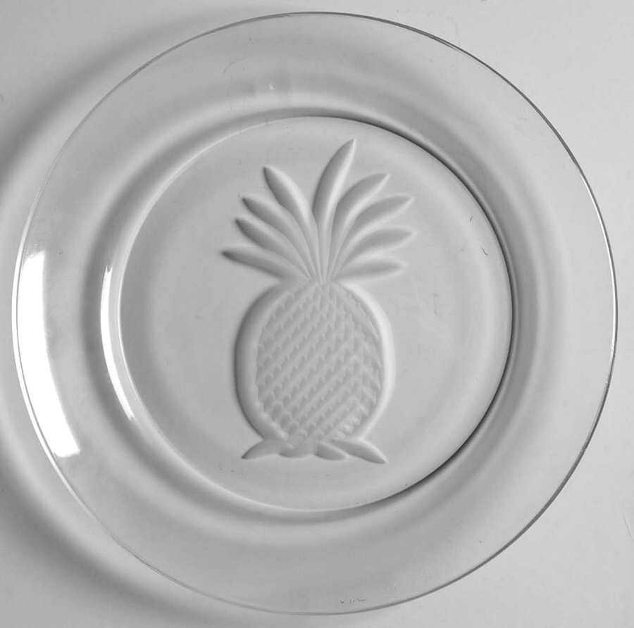 Pineapple Bread & Butter Plate by Rolf Glass-1