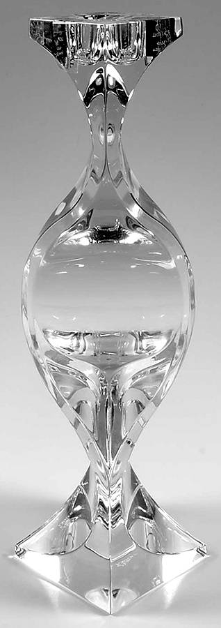 Cobra 10" Tall Single Light Candlestick by Rogaska-1