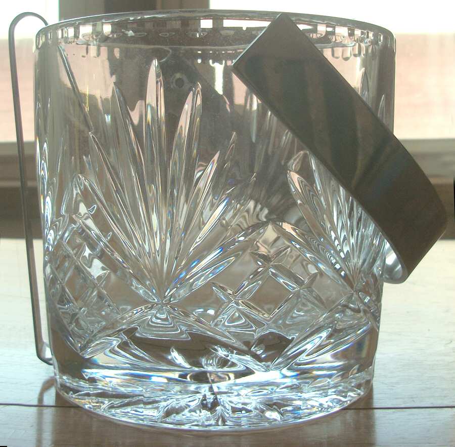 Richmond Ice Bucket with Detachable Handle and Tongs by Reed & Barton-1