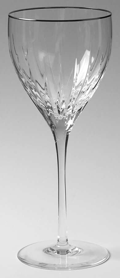 Soho (Platinum Trim) Wine Glass by Reed & Barton-1
