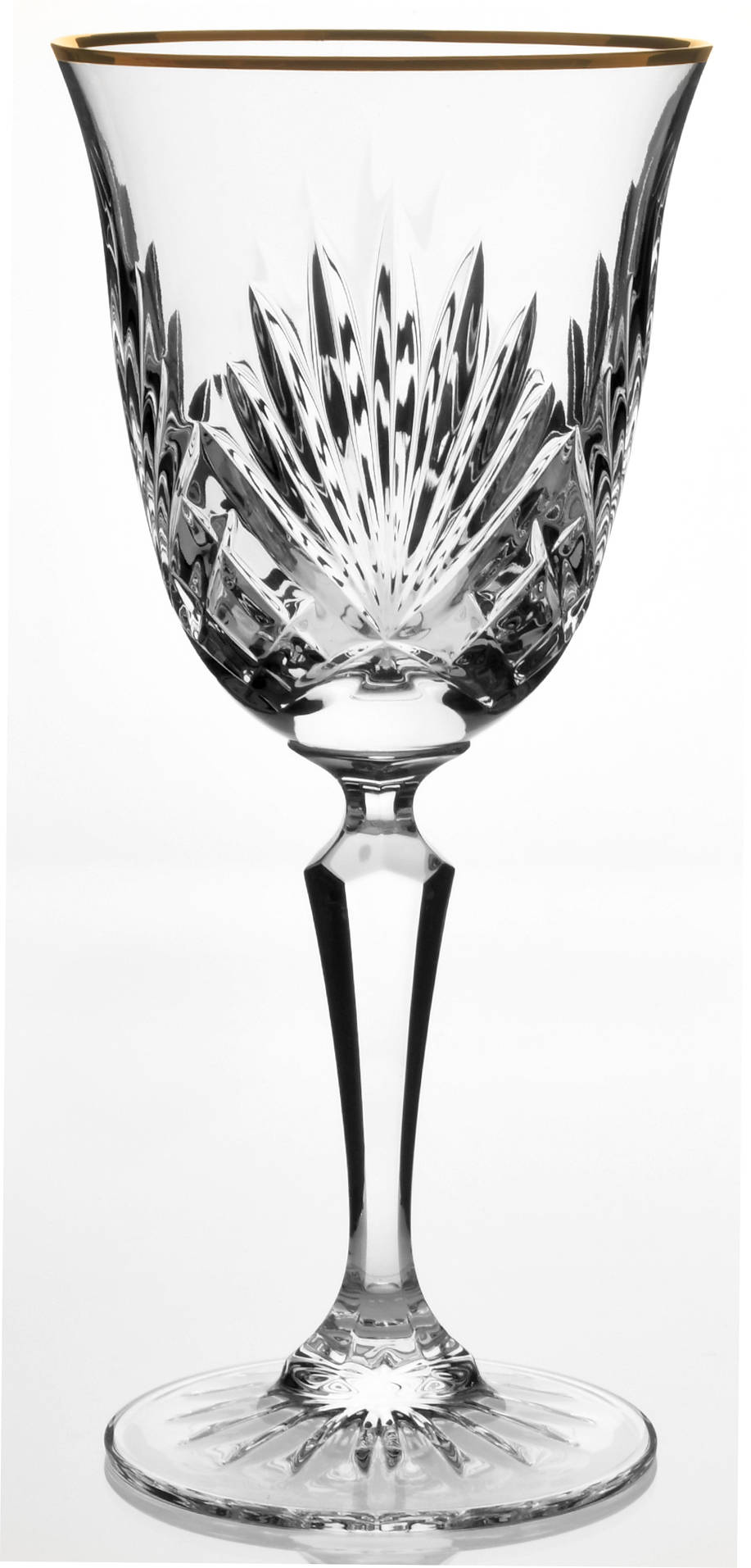 Richmond (Gold Trim) Water Goblet - Set of 4 by Reed & Barton-1
