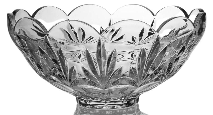 Tulip 12" Round Bowl by Royal Limited Crysta-1