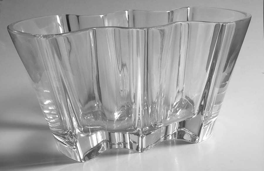 Accordion 12" Oblong Bowl by Rosenthal-1