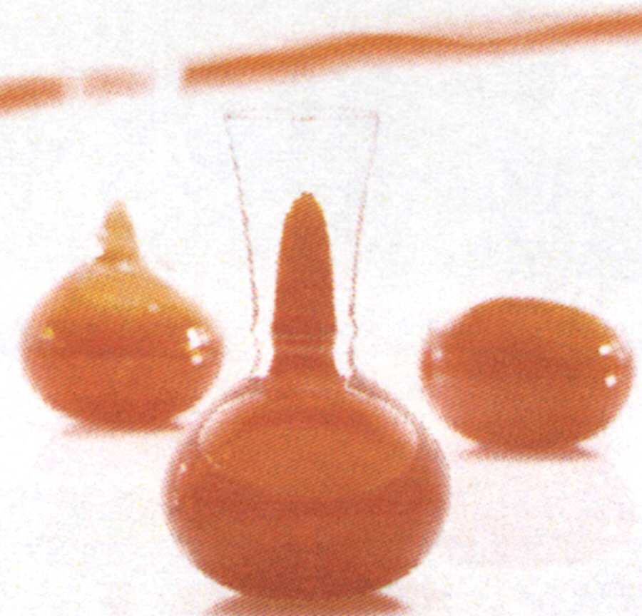Orange Vases Juliana Vase (2009) by Royal Leerdam - Netherland-1