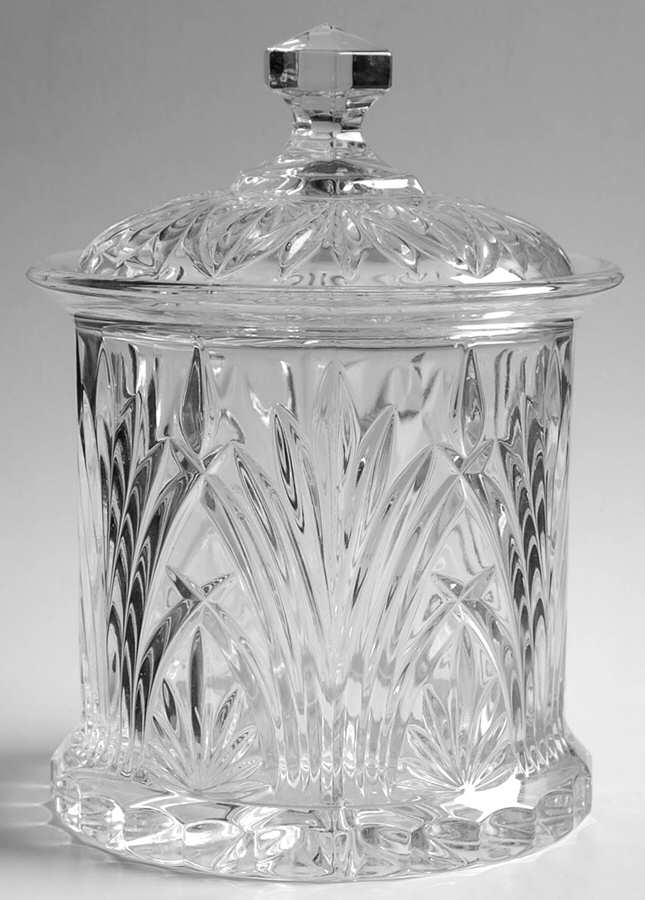 RLZ9 Biscuit Barrel & Lid by Royal Limited Crysta-1