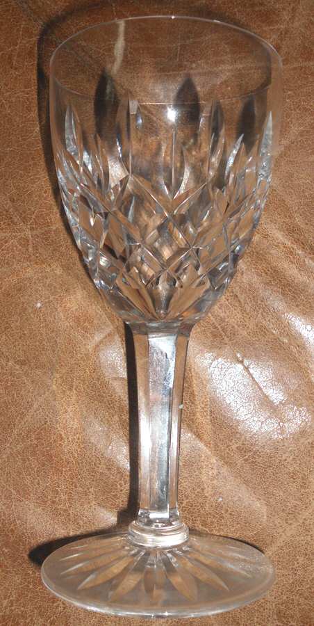 Orleans Water Goblet by Richard Ginori 1735 Crystal-1