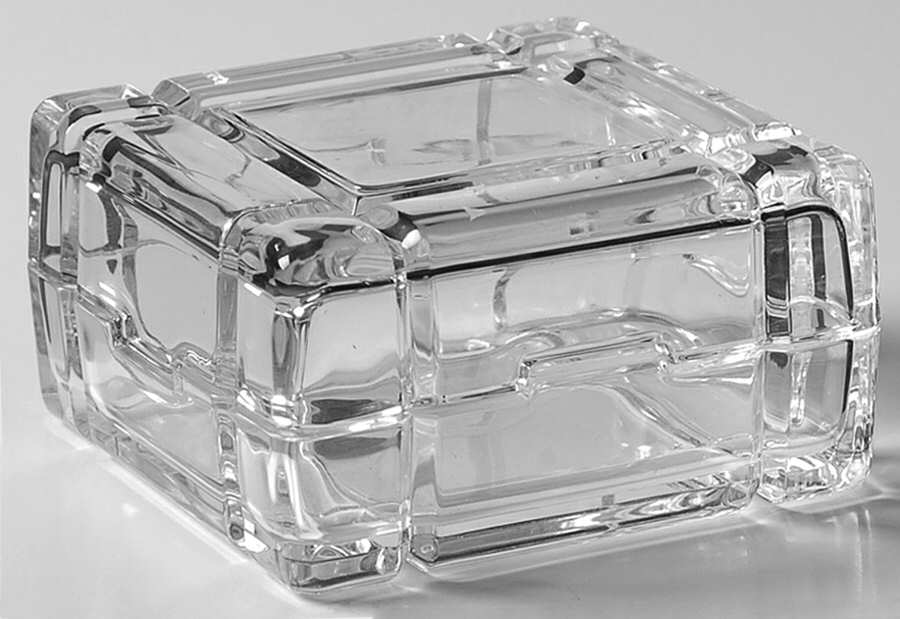Cuba Square Box & Lid by Royal Crystal Rock-1