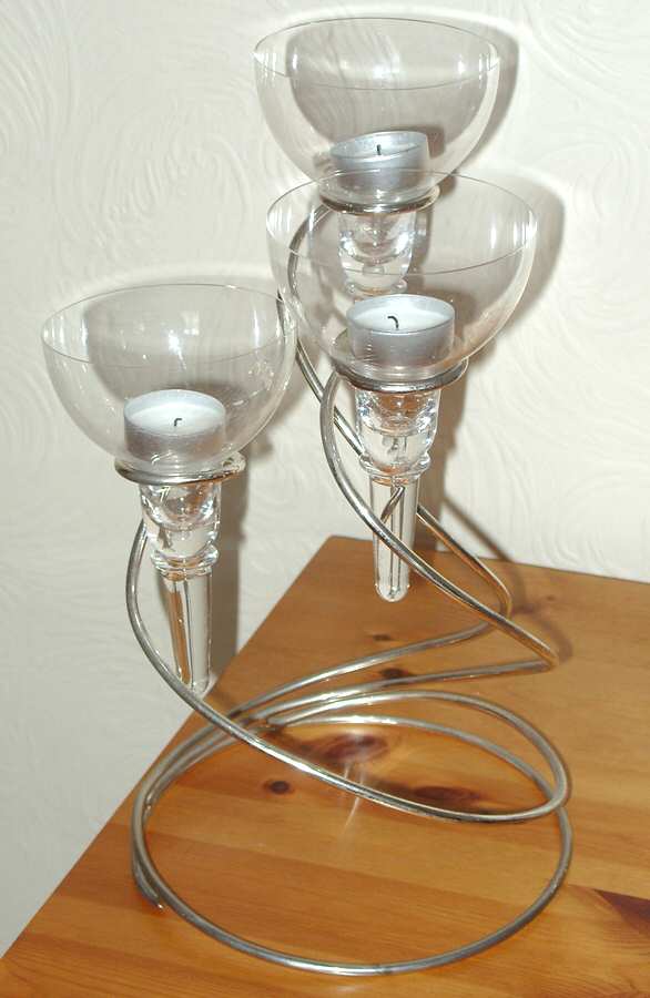 Laura Votive Holder & Metal Stand Set (Includes 3 Votive by Rosenthal-1
