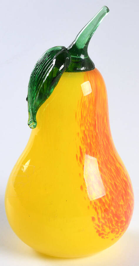 Art Glass Pear by Royal Gallery-1