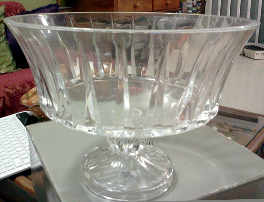 RLZ10 Compote by Royal Limited Crysta-1