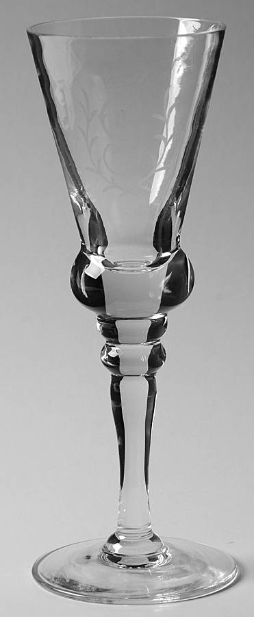 Williamsburg Restoration Wine Glass by Royal Leerdam - Netherland-1
