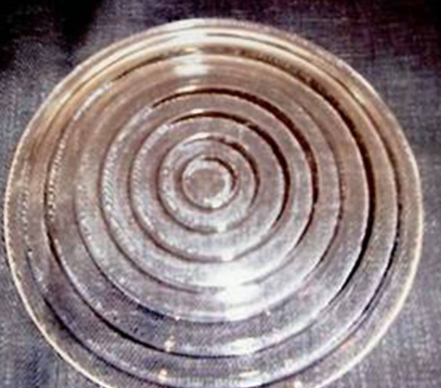 Pantheon (Cut 33) 7" Salad Plate by Riedel Crystal-1