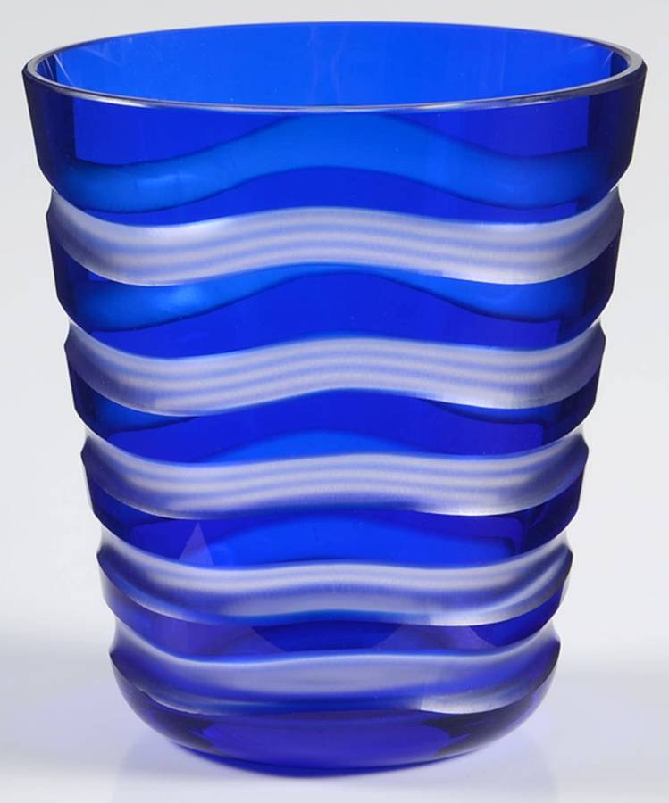 Diva 16 Oz Cobalt Blue Flat Tumbler by Carl Rotter Lubeck-1