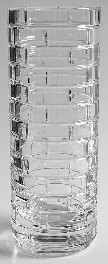 Quoin 12" Flower Vase by Rogaska-1