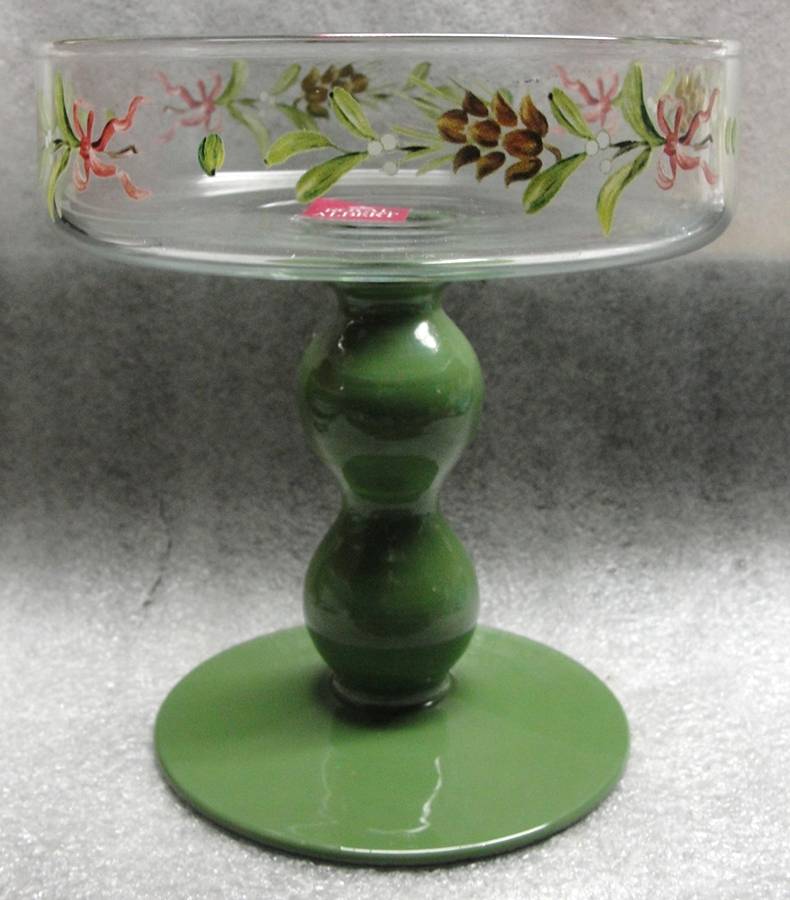 Winter Festival 5" Pedestal Candleholder by Royal Albert-1