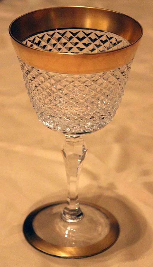 RGi7 Water Goblet by Richard Ginori 1735 Crystal-1