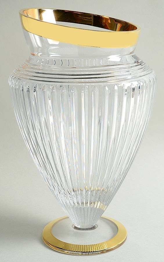 Amphora 13" Flower Vase by Rogaska-1
