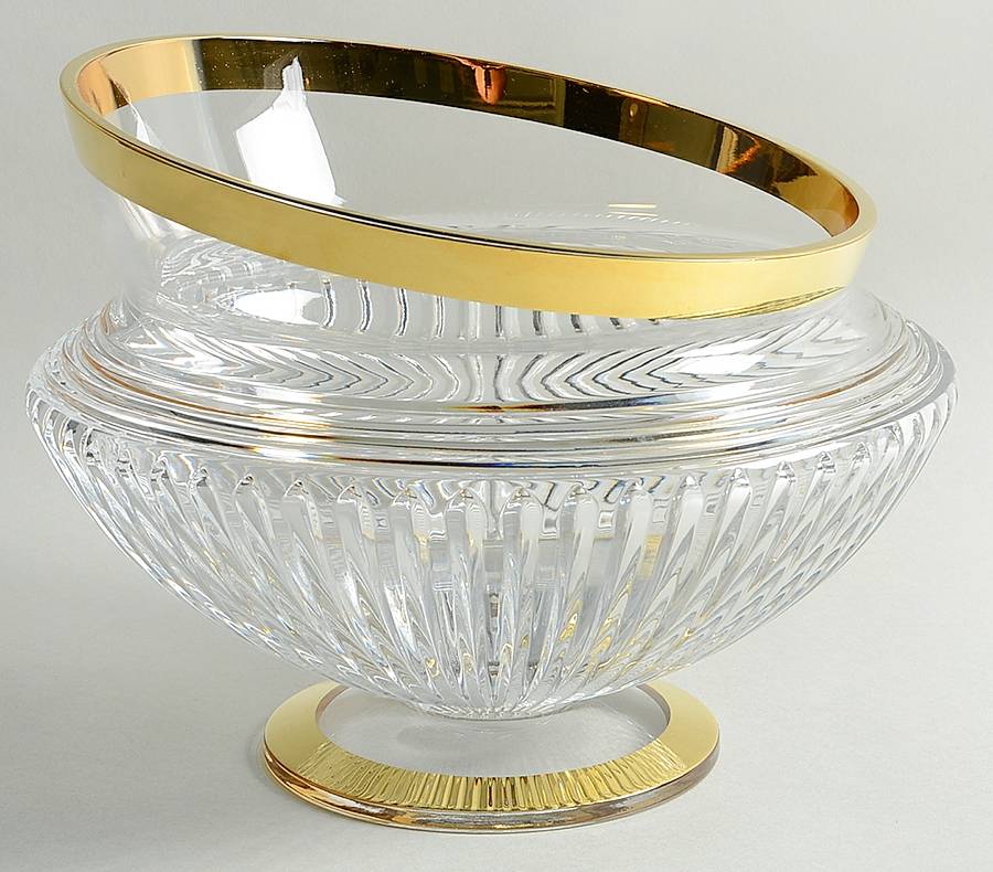 Amphora 8" Round Bowl by Rogaska-1