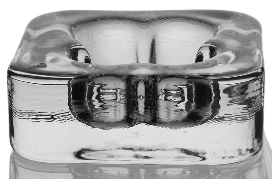 Giftware 4" Square Ashtray by Rosenthal-1