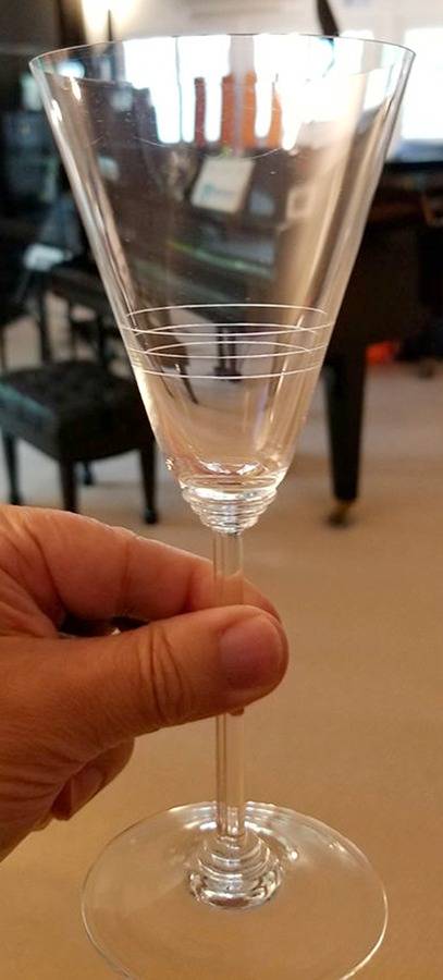 Dimension Water Goblet by Riedel Crystal-1