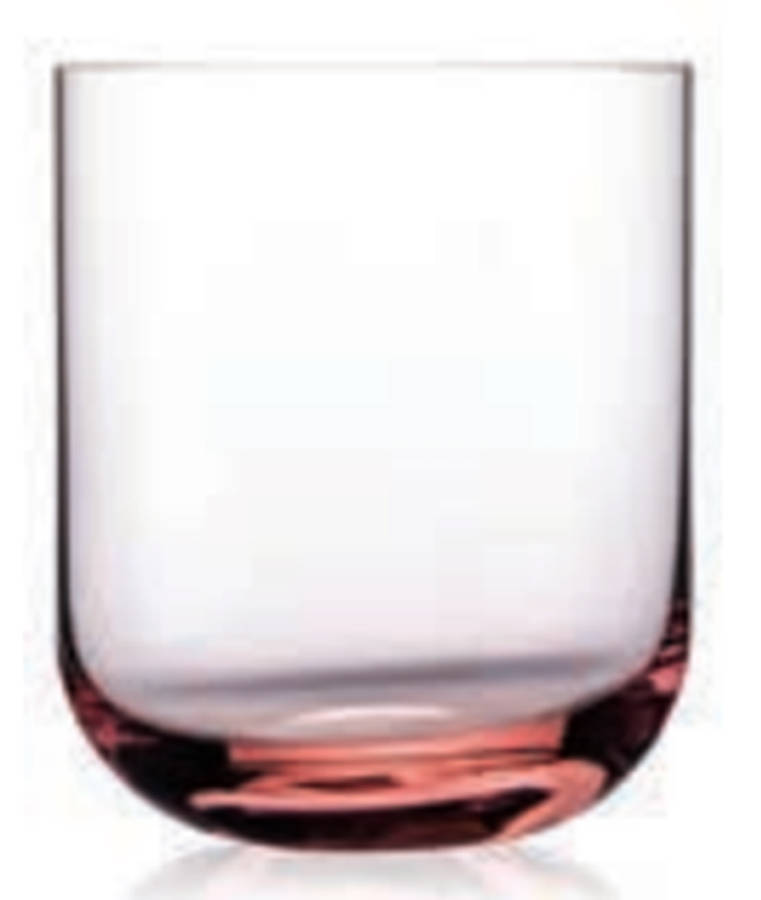 Monaco Rose Flat Tumbler by Rogaska-1