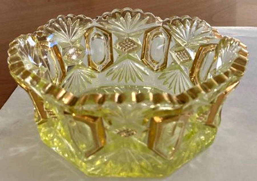 Riverside's Vaseline (Canary) Small Fruit Dessert Bowl by Riverside-1
