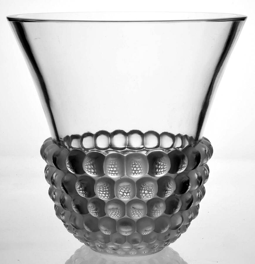 Graines 7" Flower Vase by Rene Lalique-1