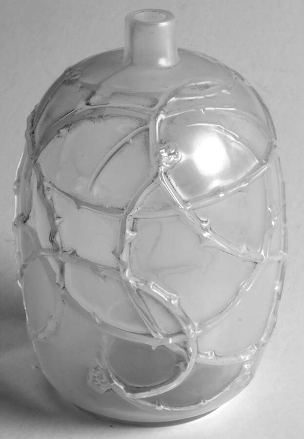 Eglantine 4" Bud Vase by Rene Lalique-1
