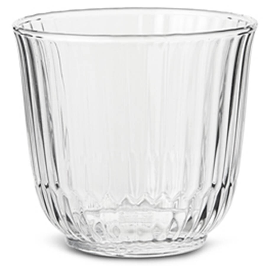 Waves 6 Oz Flat Tumbler by Royal Copenhagen Crystal-1