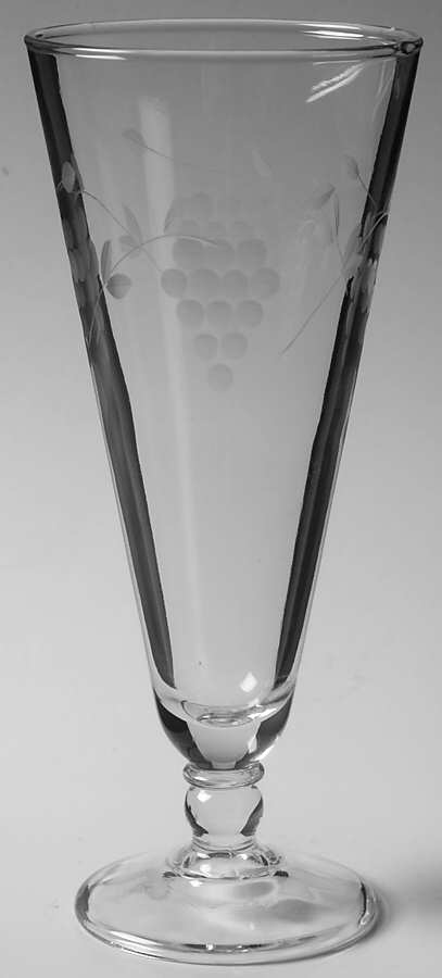 Grape (Cut #3, Stem #736) Pilsner Glass by Standard Glass-1