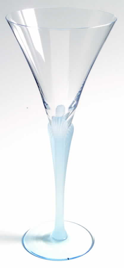 Aegean Blue Water Goblet by Sasaki-1