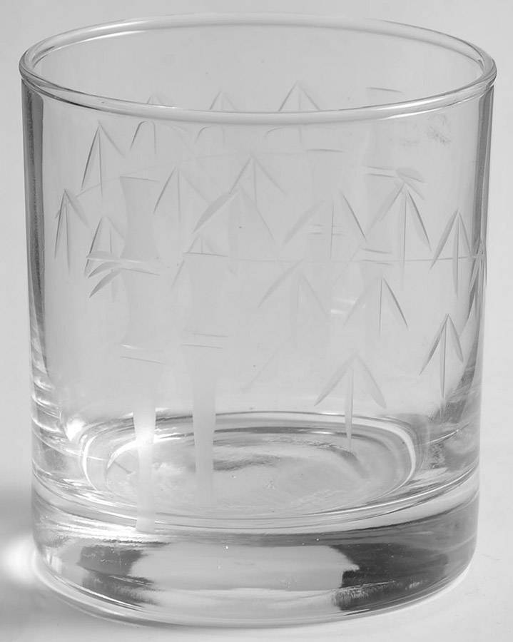 Bamboo (Multisided Stem) 6 Oz Flat Tumbler by Sasaki-1