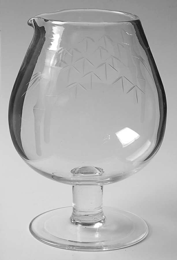 Bamboo (Multisided Stem) Brandy Glass with Ice Lip by Sasaki-1