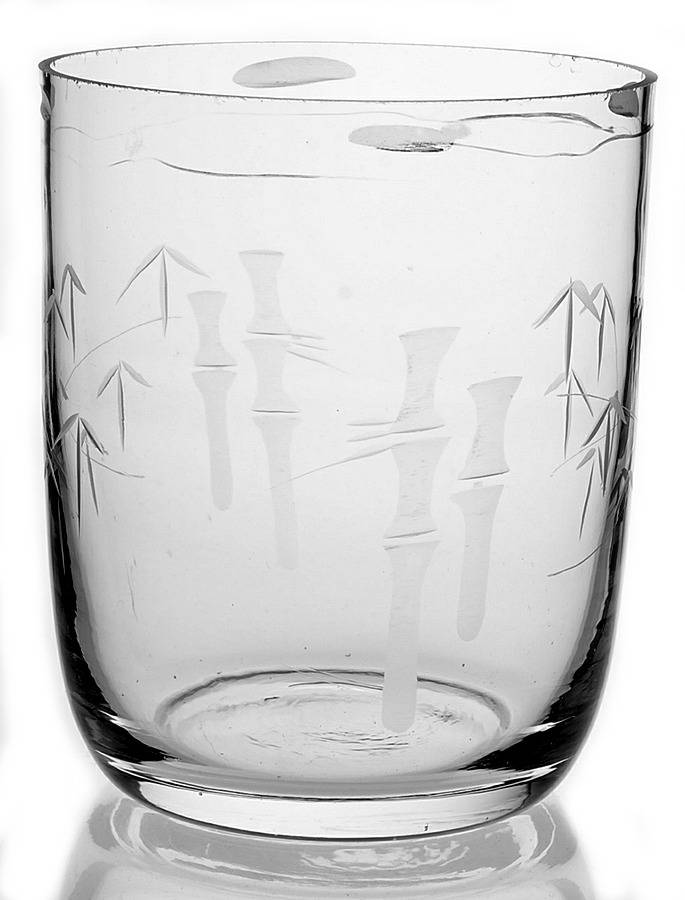 Bamboo (Multisided Stem) Ice Bucket, No Handle or Tongs by Sasaki-1