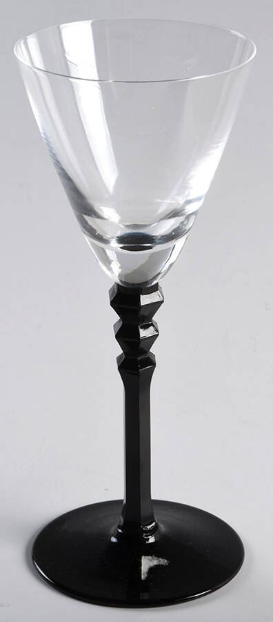 Black Tie Cordial Glass by Sasaki-1