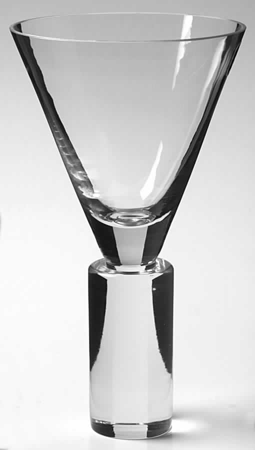 Colonnade Water Goblet by Sasaki-1