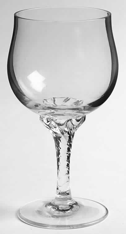 Coronation Clear Water Goblet by Sasaki-1