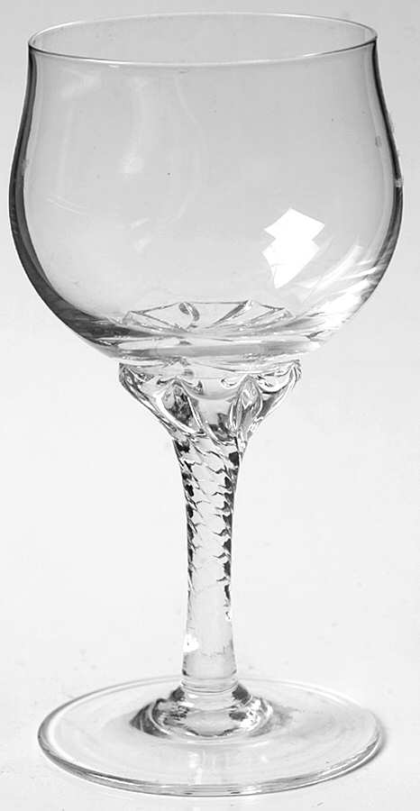 Coronation Clear Wine Glass by Sasaki-1