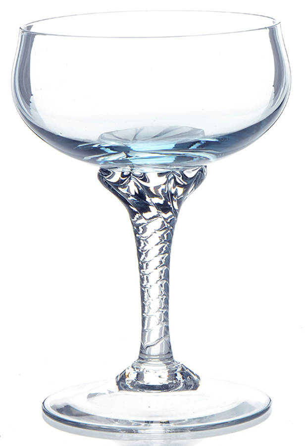 Coronation Light Blue Champagne/Tall Sherbet by Sasaki-1