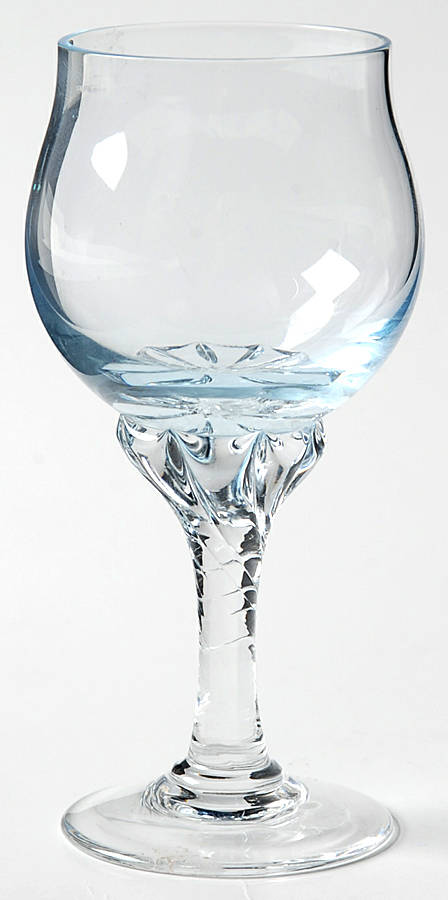 Coronation Light Blue Cordial Glass by Sasaki-1