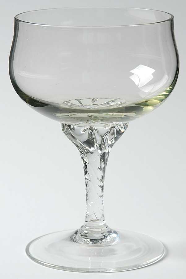 Coronation Light Green Champagne/Tall Sherbet by Sasaki-1