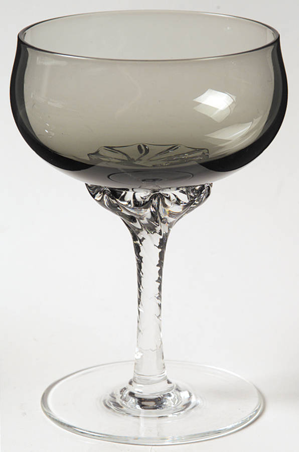 Coronation-Smoke Champagne/Tall Sherbet by Sasaki-1