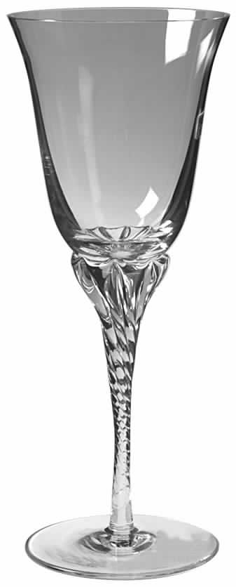 Grand Hawthorne Clear Water Goblet by Sasaki-1