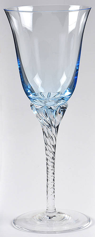 Grand Hawthorne Azure Water Goblet by Sasaki-1