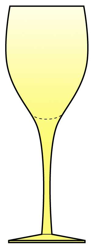 Hampton Topaz Water Goblet by Sasaki-1