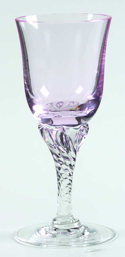 Hawthorne Coral (Pink) Cordial Glass by Sasaki-1