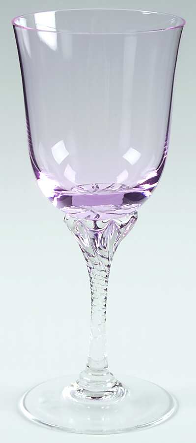 Hawthorne Coral (Pink) Wine Glass by Sasaki-1