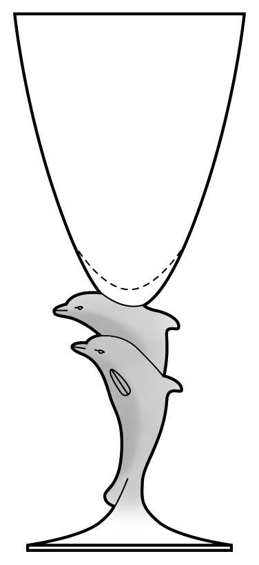 Kahala Water Goblet by Sasaki-1