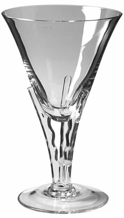 Lightning Clear Water Goblet by Sasaki-1